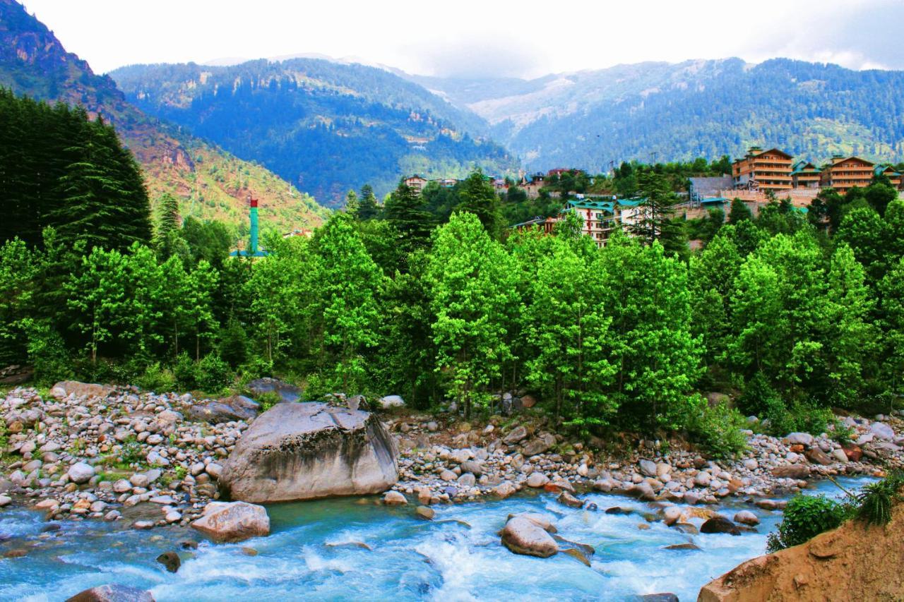 Hotel Link Way-A Riverside Hotel Manali  Exterior photo
